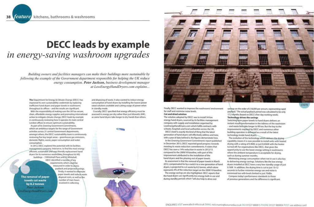 DECC Leads By Example
