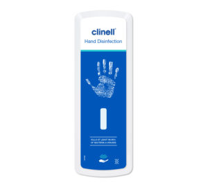 Clinell hand sanitiser dispenser for businesses and public buildings